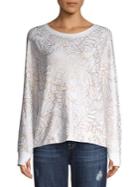 Tommy Bahama Printed Long-sleeve Sweater