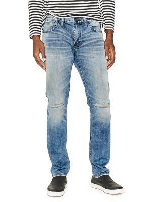 Silver Jeans Co Taavi Distressed Skinny Jeans