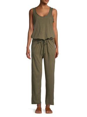 Core Life Drawstring Blouson Jumpsuit