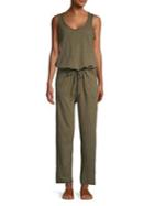 Core Life Drawstring Blouson Jumpsuit