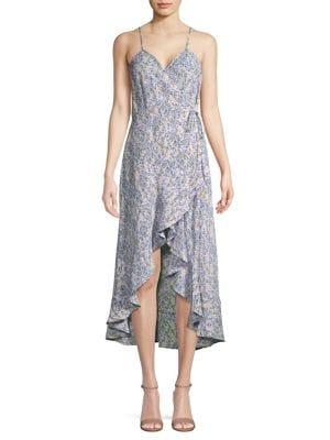 The Fifth Label Canopy Tour Floral Wrap Dress