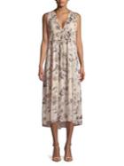Astr The Label Floral Midi Dress