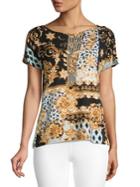 Cable & Gauge Printed High-low Tee