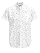 Jack & Jones Slim-fit Printed Short-sleeve Shirt