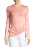 Highline Collective Ruched Long-sleeve Tee