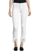 Blank Nyc Cropped Frayed Jeans