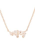 Lord & Taylor Lesa Michele Crystal Pendant Necklace