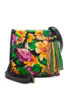 Patricia Nash Floral Leather Crossbody Bag