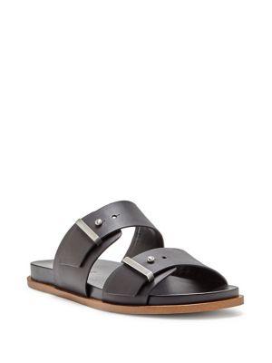 1.state Ocel Leather Slides