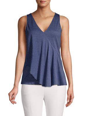Michael Michael Kors Seaside Ruffle Tank