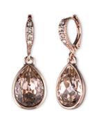 Givenchy Glass Stone Drop Earrings