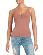 Free People Crossfire Lace-up Top