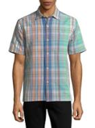 Tommy Bahama Cabana Daiquiri Plaid Short-sleeve Button Down