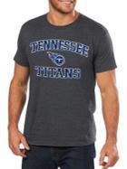 Majestic Tennessee Titans Nfl Heart And Soul Iii Cotton Tee
