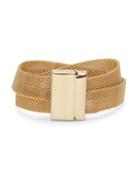 Vince Camuto Psychotropical Fashion Mesh Strap Leather Bracelet