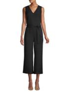 Karl Lagerfeld Paris Tie-waist Jumpsuit