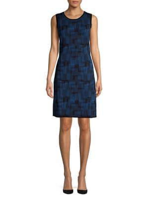 Anne Klein Printed A-line Dress