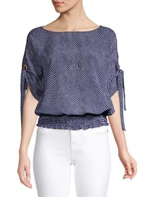 Michael Michael Kors Printed Kimono Top