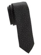 Hugo Slim Scatter-dot Silk Tie