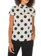 Dorothy Perkins Spot Tie-back Top
