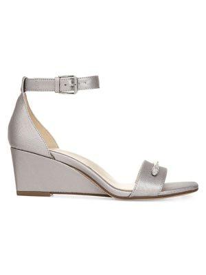 Naturalizer Zenia2 Faux Leather Wedge Sandals