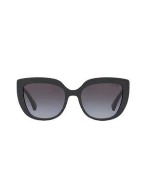 Ralph By Ralph Lauren Eyewear Ra5254 56mm Burgundy Gradient Butterfly Sunglasses