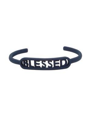 Bcbgeneration Affirmation Blessed Crystal Cuff Bracelet