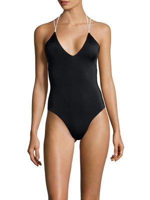 Peixoto Gigi One-piece Crisscross Swimsuit