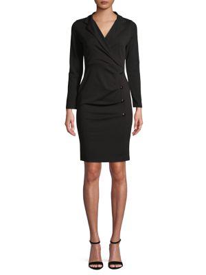 Quiz Button Blazer Dress
