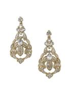 Belle By Badgley Mischka Occasion Botanical Stone Drop Earrings