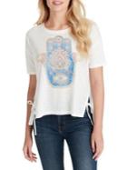 Jessica Simpson Eunice Slit Hem Top