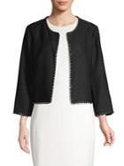 Karl Lagerfeld Paris Open-front Jacket