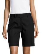 Dkny Pure Solid Linen-blend Shorts