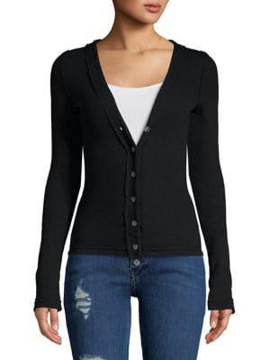 Free People Call Me Raw-edge Cardigan