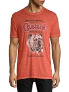 Lucky Brand Castrol Graphic Print Tee