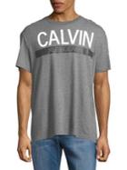 Calvin Klein Jeans Calvin Knockout Stripe Crewneck Tee