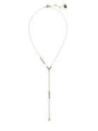 Laundry By Shelli Segal Gold Rush Goldtone & Crystal Lariat Y Necklace