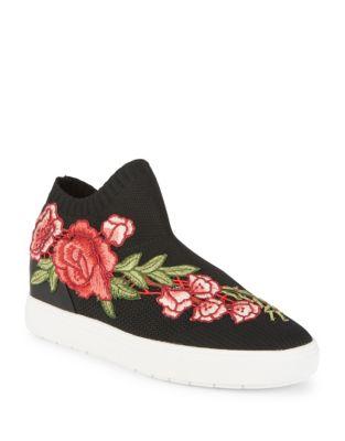 Steve Madden Floral Knit Sneakers