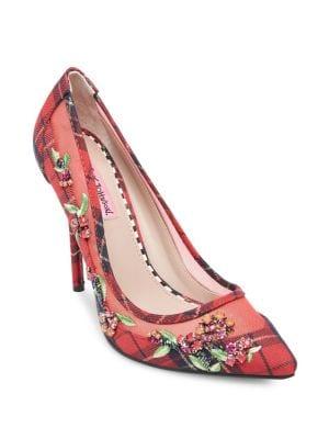 Betsey Johnson Rayna Beaded Embellished Stilettos