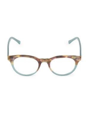 Corinne Mccormack Tortoiseshell 50mm Round Eyeglasses