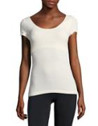Bcbgeneration Penny Padded-shoulder Tee