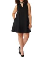 Rebel Wilson X Angels Plus Beaded Choker A-line Dress
