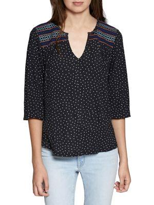 Sanctuary Anabelle Printed Top