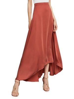 Bcbgmaxazria Jillian Asymmetrical Maxi Skirt