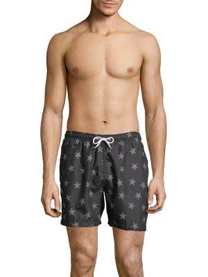 Trunks Surf + Swim Star-print Swim Trunks