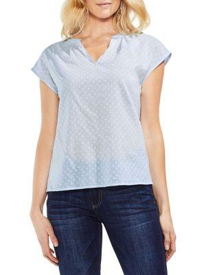 Vince Camuto Extended-shoulder Blouse