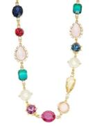 Kate Spade New York Goldtone And Multi-colored Glass Stone Necklace
