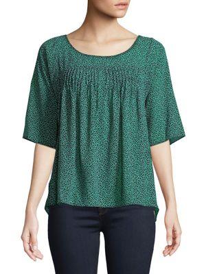 Michael Michael Kors Mini Leopard Print Flowy Top