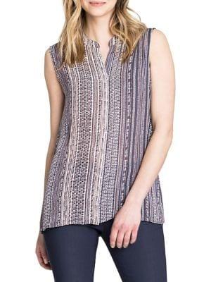 Nic+zoe Petite Printed Tank Top