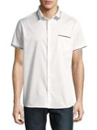 Karl Lagerfeld Short-sleeve Button-down Shirt